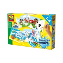 Ses 144210 Yaratıcı 14421 Ses My First Boyama İçin Su Resim Seti İle Boyama, Sarı