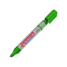 Permanent Marker Kesik Uç - Yeşil