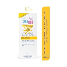 Uva - Uvb Filtresi Ve E Vitamini Etkili Çok Yönlü Koruyucu Çocuk Güneş Sütü 50 Spf 100 Ml