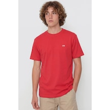 Vans Left Chest Erkek Tişört Bordo
