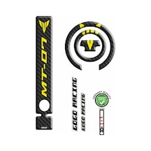 Yamaha Mt07 2014 - 2017 Uyumlu Tank Pad 003 Standart