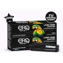 Canon Mf-740 Siyah Uyumlu Toner - 7500 Sayfalık Çipsiz Toner - 2'li  Paket