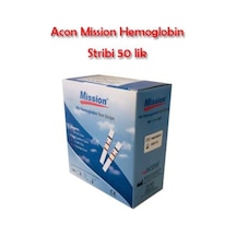 Acon Mission Hemoglobin Stribi 50 Adet