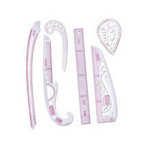 Suntek Magideal Metrik Cetvel Seti Şablonlar Elbise 6-parça