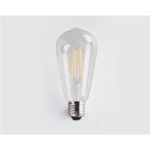 Cata Ct-4353 8w Rustik Led Ampül St-64 E27 Günışığı