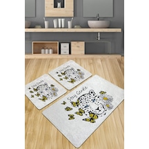 Stay Gentle Banyo Halısı Djt 3 Lü Set Çok Renkli