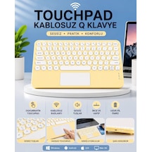 Touchpad Tüm Cihazlara Uyumlu Bluetooth Klavye Touchpad Slim Kablosuz Wifi Q Klavye Mh-hs5941-2887
