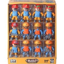 8910-d61 Şehrin İnşaat Gücü Adamlar -birliktoys Belirtilmemiş