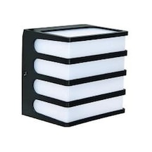 Horoz Cube-g 92x120x120mm Plastik Ip65 8w Led Bahçe Armatürü Siyah 4200k