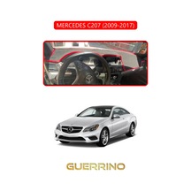 Mercedes C207 2009-2017torpido Koruma Halısı Kırmızı Kenar
