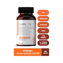 Quality Life Runmed Glukozamin Msm Kondroitin Tip 2 Kollojen 60 Tablet