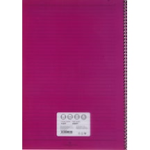 Faber-castell Spiralli Defter, 100 Yaprak, 70g Kağıt, A4, Çizgili, 500 Mikron Pp Kapak, Dayanıklı Ve Çevre Dostu, Çok Renkli