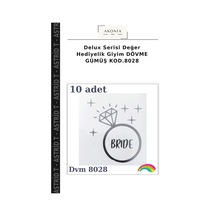 Delux Serisi Değer Hediyelik Giyim Dövme Gümüş Kod.8028
