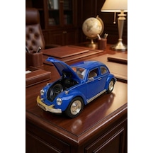 Nostaljik Beetle Vosvos Oyuncak Araba - 17 Cm Büyük Boy Sesli Işıklı Sürtmeli Mavi Model Araba Çok Renkli Nostaljik Beetle Vosvos Oyuncak Araba - 17 Cm Büyük Boy Sesli Işıklı Sürtmeli Mavi Model Araba Çok Renkli