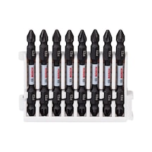Bosch Impact Ctrl Çift Taraf PZ2 Vidalama Ucu Paketi 8'li 65 MM - 2608522338