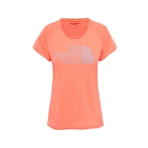 The North Face Turuncu Kadın Tişörtü T93f4cv5s W Flight Btn Ss Turuncu