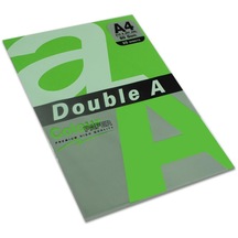 Double A Renkli Kağıt 25 Li A4 80 Gr Papağan Yeşili 25 Yaprak