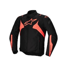 Alpinestars T-jaws V4 Wp Korumalı Motosiklet Montu Siyah Kırmızı