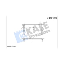 Kale 0501143ps Radyatör Renault R12 Tl-tx-stw-toros 475x304x42 Süper 3 Sıra Ps Sistem 7702189027-7700571627-363660