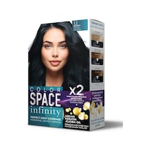 Space Infınıty Set Saç Boyası 1.1 Mavi Siyah