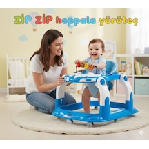 Kornalı Oyuncaklı Mama Tablalı Zıp Zıp Hoppala Yürüteç & Örümcek & İlk Adım