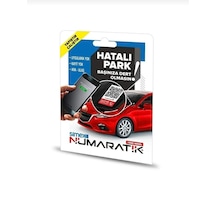 Hatalı Park Orkod Okuyucu Sticker