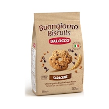 5 Adet Balocco Saracene Tam Buğdaylı Bitter Çikolatalı Bisküvi 350 G