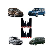 Fiat Doblo Kırmızı-beyaz Fosforlu 4'lü Paçalık Çamurluk Tozluk Fıa0fx02102