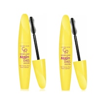 Siyah Maskara - Defined Lashes Maxim Eyes Mascara 8691190068653 X 2 Adet Electro Black