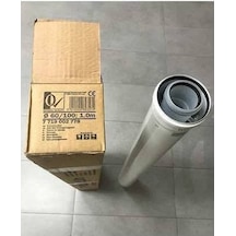 Bosch- Buderus Yoğuşmalı Kombi Baca Uzatması - 100 Cm