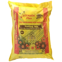Vitamin Plus Özel Karışım Perlit Katkılı Bitki Toprağı 40 Lt Salo