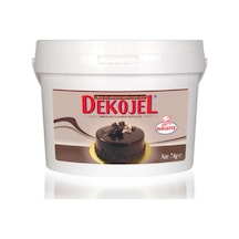 Katsan Ovalette Dekojel Çikolata Aromalı Soğuk Pasta Jeli 7 KG