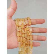 Bileklik Boy Sitrin Taşı 7x12mm Yarım Dizi 49952 18cm Uzunluğundadır Çok Renkli