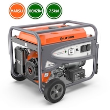 Lutian Eco LT9000-EN 220 V 7.5 KW 4 Marşlı Euro5 Benzinli Jeneratör