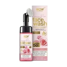 Wow Skin Gülü Yüz Yıkama Köpüğü Doğal İçerik Gül Suyu, Aloe Özü, E Vitamini Ve 150ml