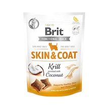Brit Functional Snack Skin & Coat Karides ve Hindistan Cevizli Köpek Ödülü 150 G