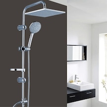 Lüks Duş Robotu Tepe Duş Seti Duş Başlığı Sistemi Seti Yağmurlama Duş Robotu Çok Renkli