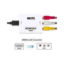 Hdmi To Av (Audio Video) Çevirici Hdmi - Av (Rca Tos) Dönüştürücü