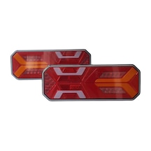 Kamyon Dorse Karavan Led Stop Lambası 35x13,5cm 12-24v 1 Adet
