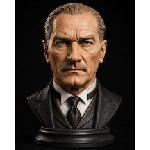 Atatürk Özel Seri Reçine Baskı 7cm Figür