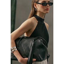 Manuka Agnes Cıty Çanta Siyah Ss26cnt00014-01 Siyah