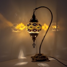 Dekoratif MOZAİK LAMBA GECE LAMBASI ÇALIŞMA MASASI LAMBASI