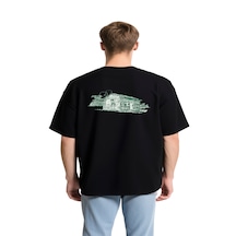 Ogc Kulübe Oversize Unisex T-shirt Siyah