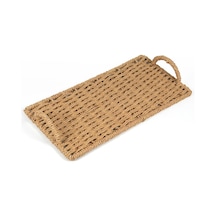Deco Monarca Dekoratif Tepsi - Bej - 30 Cm