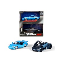 Jada Hızlı & Öfkeli 2'li Paket Porsche 911 Mclaren