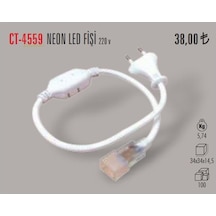Cata Ct-4559 Neon Led Fişi