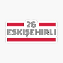 26 Eskişehirli Plaka Araba Sticker Yapıştırması