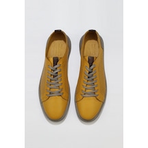 Bueno Shoes 07M9983 Bueno Shoes Sarı Glavo Deri Erkek Günlük Ayakkabı