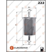 EUROREPAR E145086 Erp Benzin Filtresi