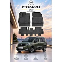 Opel Combo 2019+ Aracınıza Özel Üretim Havuzlu Paspas Takımı A+ -mod-